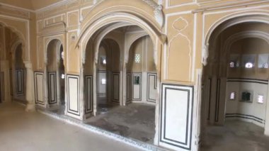 Jaipur, India - interior rooms of the historic palace
