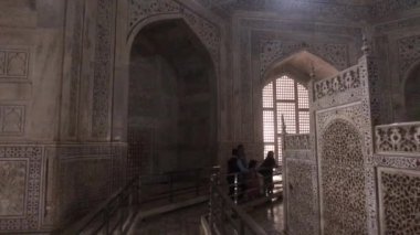 Agra, India, November 10, 2019, Taj Mahal, inner partition in the temple part 2