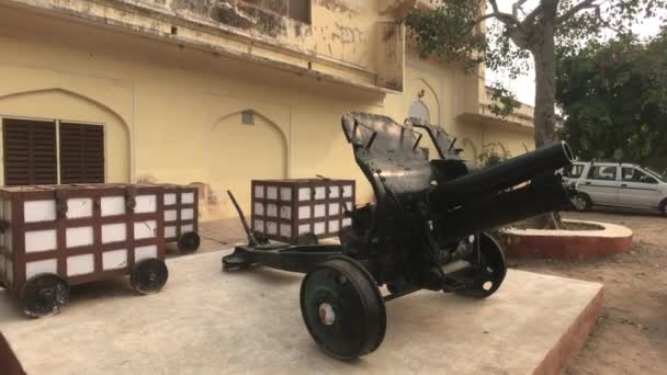 Jaipur, Hindistan - 13. Bölümün İçinden Eski Kale Görünümü — Stok video
