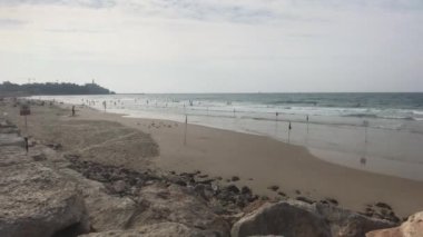 Tel Aviv, İsrail - 22 Ekim 2019: turistler 18.