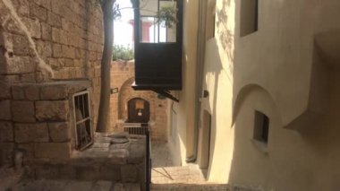Tel Aviv, İsrail - 22 Ekim 2019: Şehrin tarihi bölümü