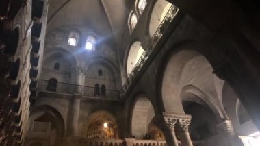 Jerusalem, Israel - walls with patterns and frescoes from the past part 13