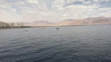 Eilat, İsrail - Kızıl Deniz 'de Yürümek
