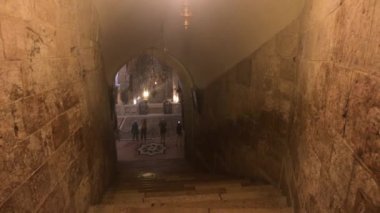 Jerusalem, Israel - the inner walls of the church in the old town part 7