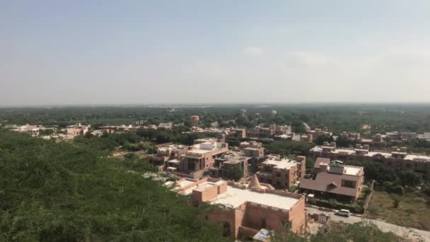 Jodhpur, indien - Ansicht der Stadt vom Hügel Teil 2 — Stockvideo