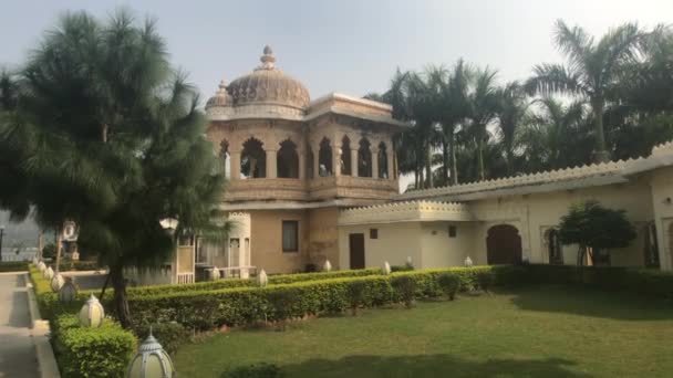 Udaipur, India - Palacio Shroud edificios parte 4 — Vídeo de stock