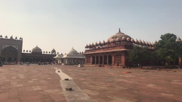 Fatehpur Sikri, India - edificios históricos de la antigua ciudad parte 14 — Vídeos de Stock
