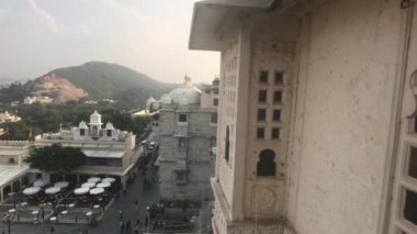 Udaipur, Hindistan - Eski sarayın duvarları ve kuleleri bölüm 6