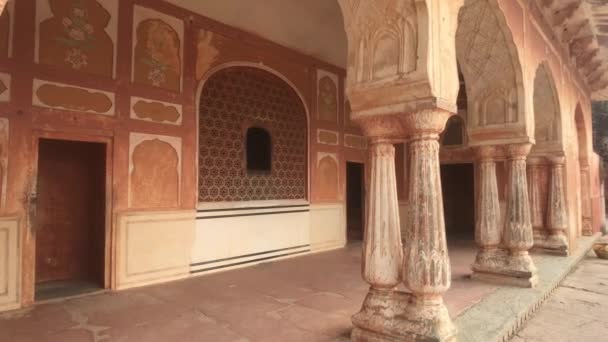 Jaipur, Índia - Vista da antiga fortaleza a partir da parte interna 14 — Vídeo de Stock