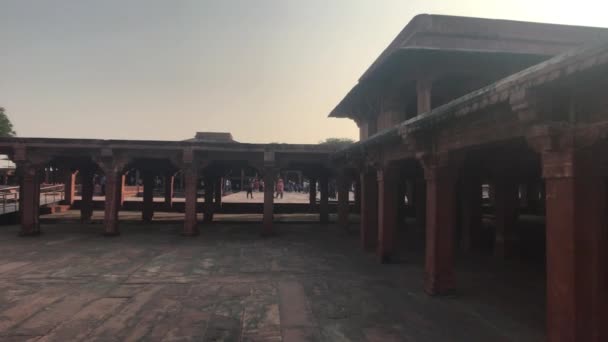 Fatehpur Sikri, India - amazing architecture of yesteryear part 2 — Stock Video