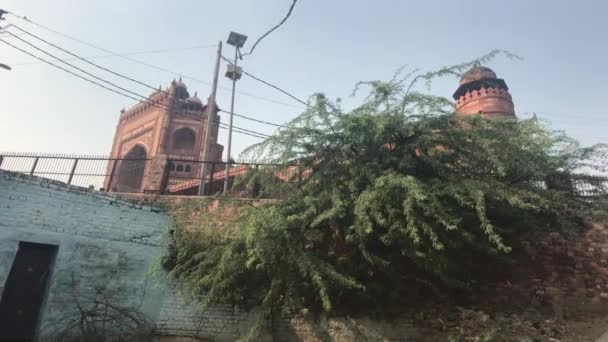 Fatehpur Sikri, India - historic remnants of former luxury part 3 — Stockvideo