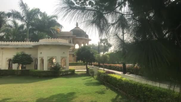 Udaipur, India - Edificios del sudario del palacio parte 6 — Vídeos de Stock
