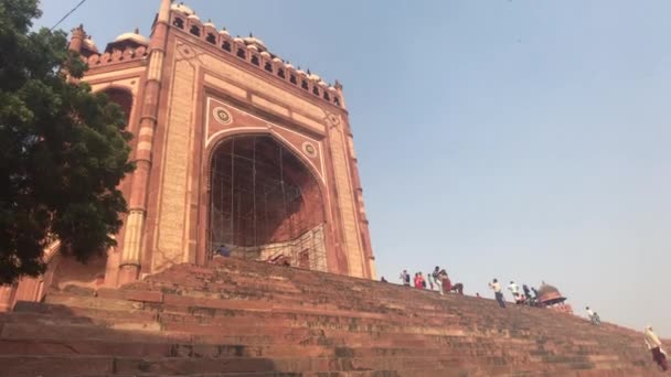 Fatehpur Sikri, India - amazing architecture of yesteryear part 10 — Stock Video