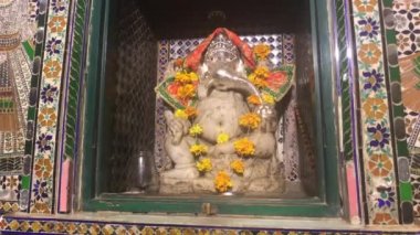 Udaipur, Hindistan - Şehir Sarayının İçi