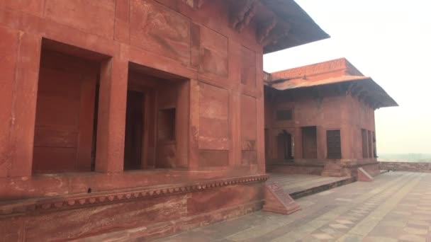 Fatehpur Sikri, India - amazing architecture of yesteryear part 3 — Stock Video