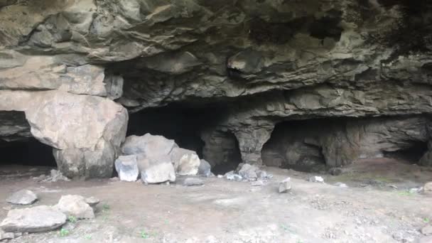 Mumbai, Índia - Vista das cavernas — Vídeo de Stock