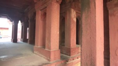 Fatehpur Sikri, Hindistan - geçmişteki 5. bölümden antik mimari