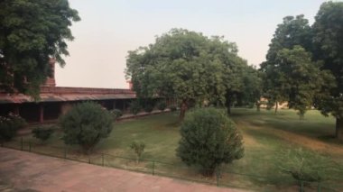 Fatehpur Sikri, Hindistan - taş ormanında yeşillik kalıntıları