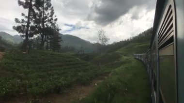 Ella, Sri Lanka, end of train view