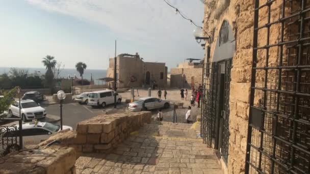 Tel Aviv, Israel - 22 de octubre de 2019: los turistas van a la capilla parte 10 — Vídeos de Stock