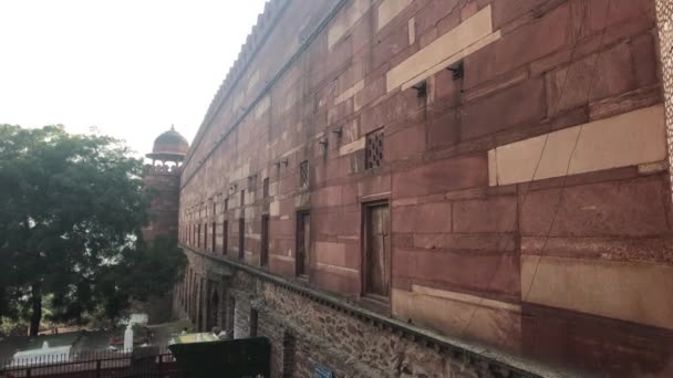 Fatehpur Sikri, Índia - arquitetura antiga da parte passada 9 — Vídeo de Stock