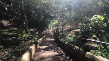 Sigirya, Sri Lanka, eski bir merdiven.