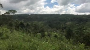 Ella, Sri Lanka, sunset from the train window
