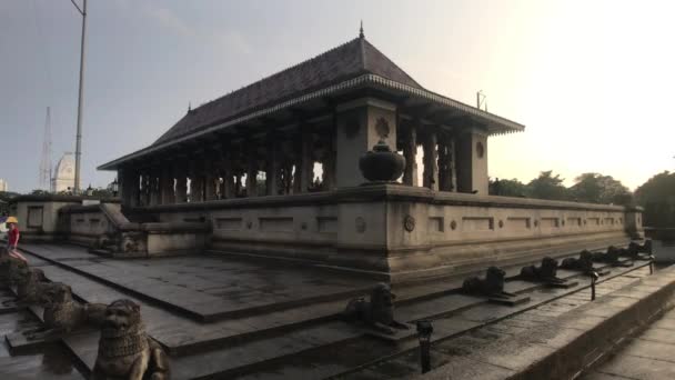 Colombo, Sri lanka, 20 de noviembre de 2019, Independence square, Colombo 07, The Independence Memorial Hall, building view — Vídeos de Stock