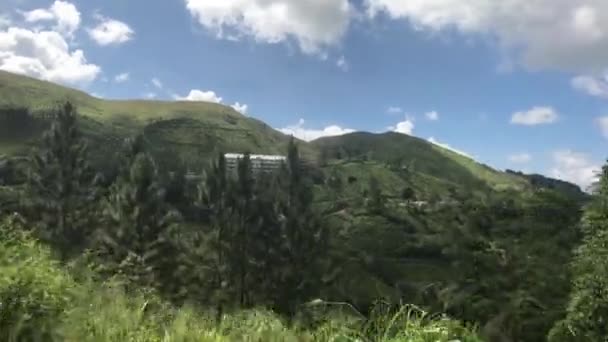 Ella, Sri Lanka, paisajes desde la ventana del tren parte 2 — Vídeo de stock