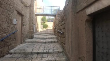 Tel Aviv, İsrail - 22 Ekim 2019: Şehrin tarihi bölümü