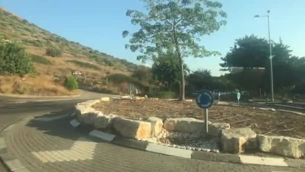 Haïfa, Israël - le trafic d'autobus de la ville à la vitesse partie 12 — Video