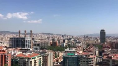 Barselona, İspanya. Büyük bir şehir.