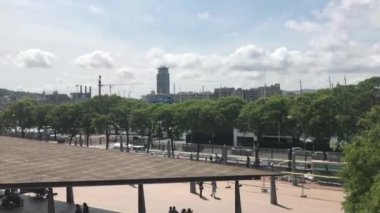 Barselona, İspanya, Şehrin içinden akan bir nehir