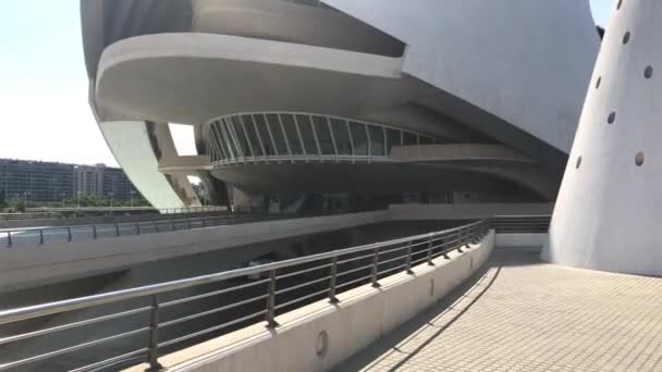 Valencia, Spanien, insidan av en byggnad — Stockvideo