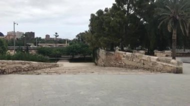 Valencia, İspanya Taş bir bina