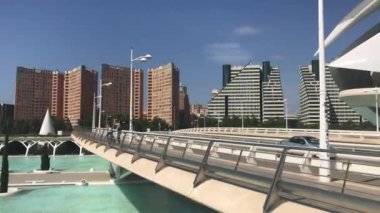 Valencia, İspanya, büyük bir bina.