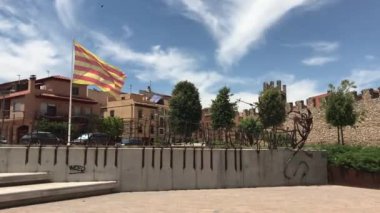 Montblanc, İspanya, büyük bir bina.