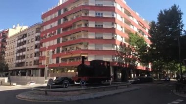 Reus, İspanya, bir şehirde yüksek bir bina