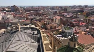 Reus, İspanya, bir şehirde birkaç yüksek bina
