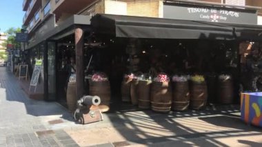 Salou, İspanya, Binanın içinde bir mağaza