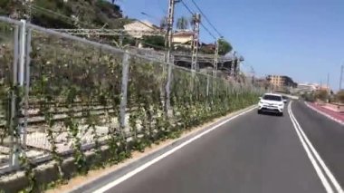 Tarragona, İspanya, Yoldan geçen bir tren