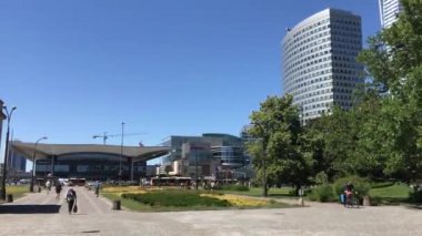 Warszawa, Polonya, büyük bir bina.