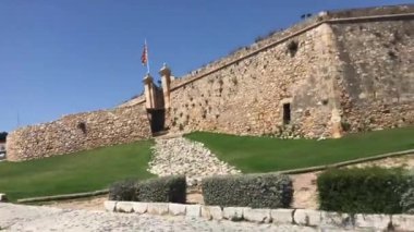 Tarragona, İspanya, Taştan yapılmış bir bina