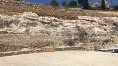 Tarragona, İspanya, Bir kayaya yakın çekim