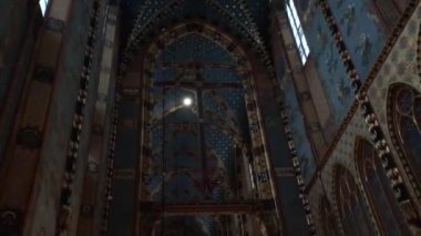 Krakow, Polonya, Bir bina manzarası