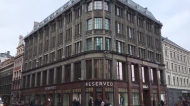 Riga, Letonya, Bir şehirde yüksek bir bina