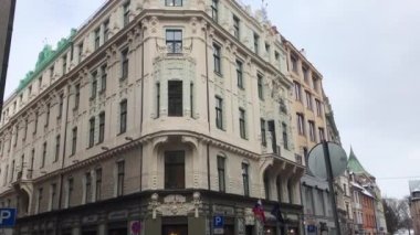 Riga, Letonya, Bir şehirde yüksek bir bina