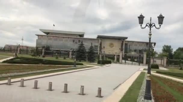 Minsk, Belarus, A sign on the side of a road — Stock Video