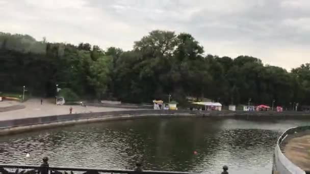 Minsk, Belarus, A bridge over a body of water — Stock Video