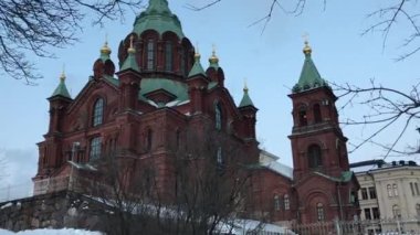 Helsinki, Finlandiya, Kiliseye yakın çekim
